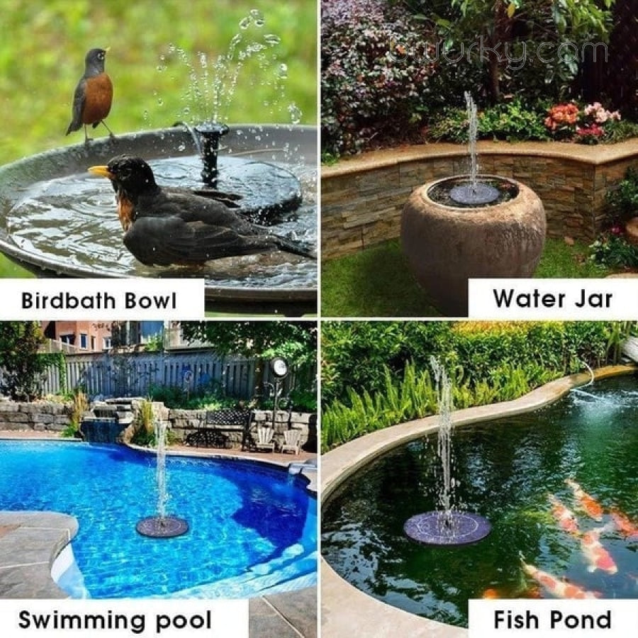 Solar-Powered Bird Fountain Kit-Last Day 75% OFF