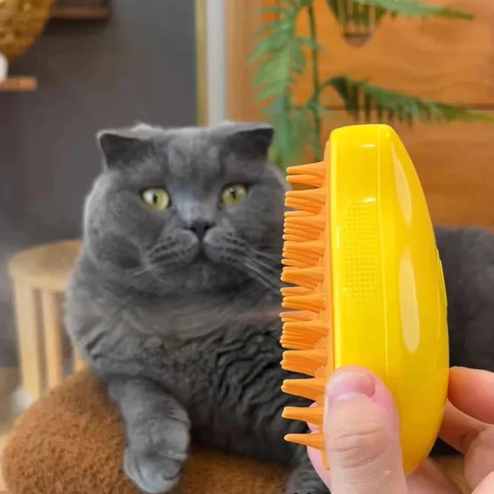 Cozyk Patented Exclusive Rechargeable Steam Pet Brush