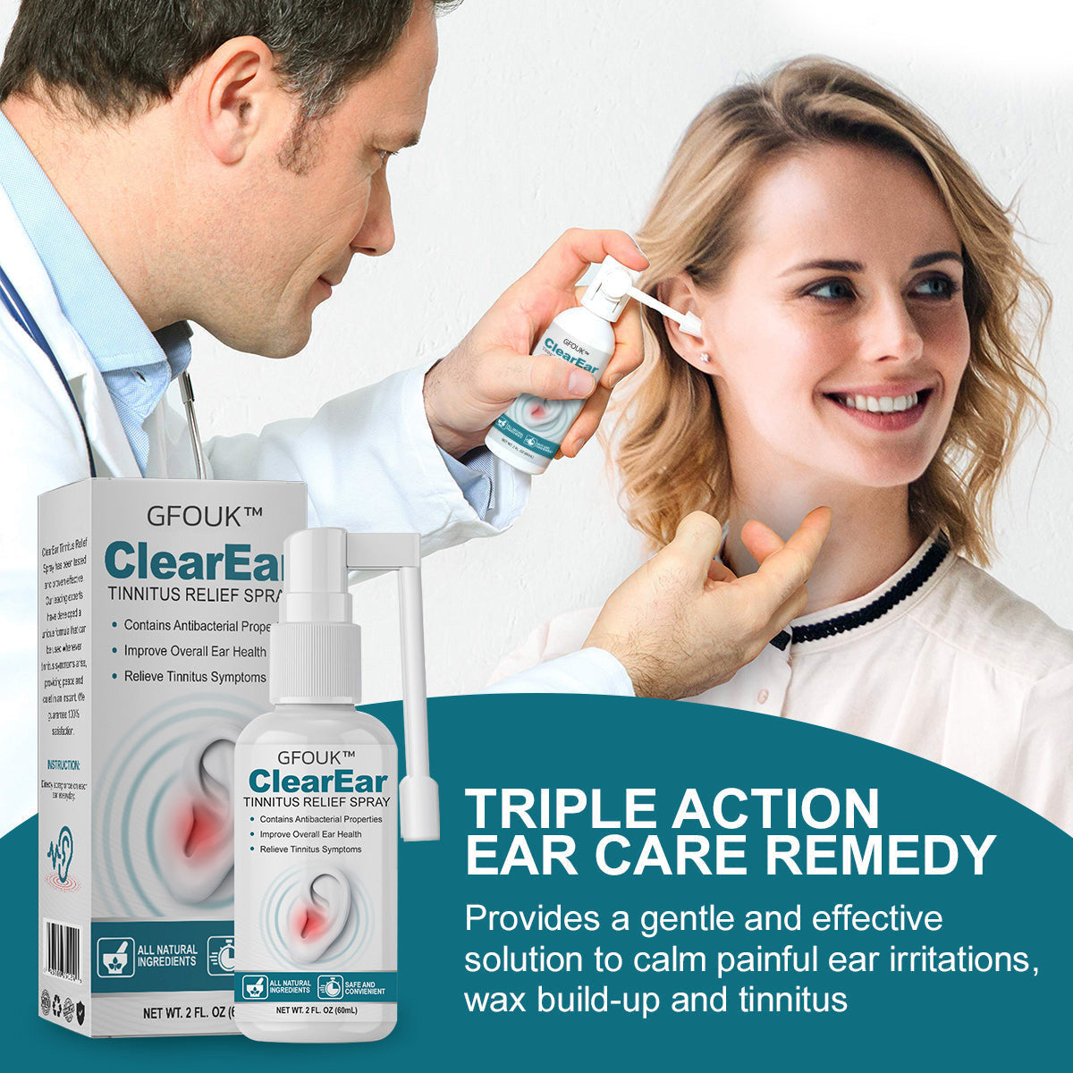 GFOUK™ ClearEar Tinnitus Relief Spray