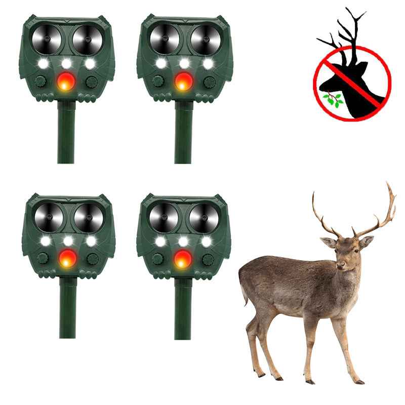 Ultrasonic Deer Repeller & Deterrent - Get Rid of Deer in 48 h