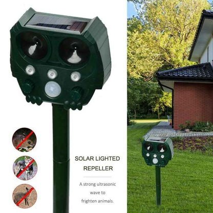 Ultrasonic Deer Repeller & Deterrent - Get Rid of Deer in 48 h