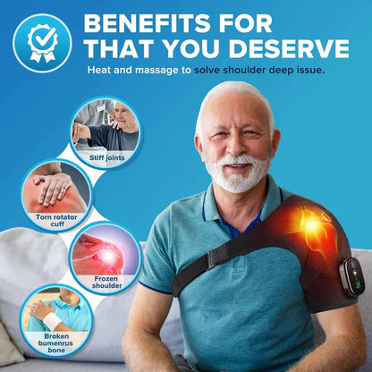 VitPex Shoulder Heat & Massage Brace