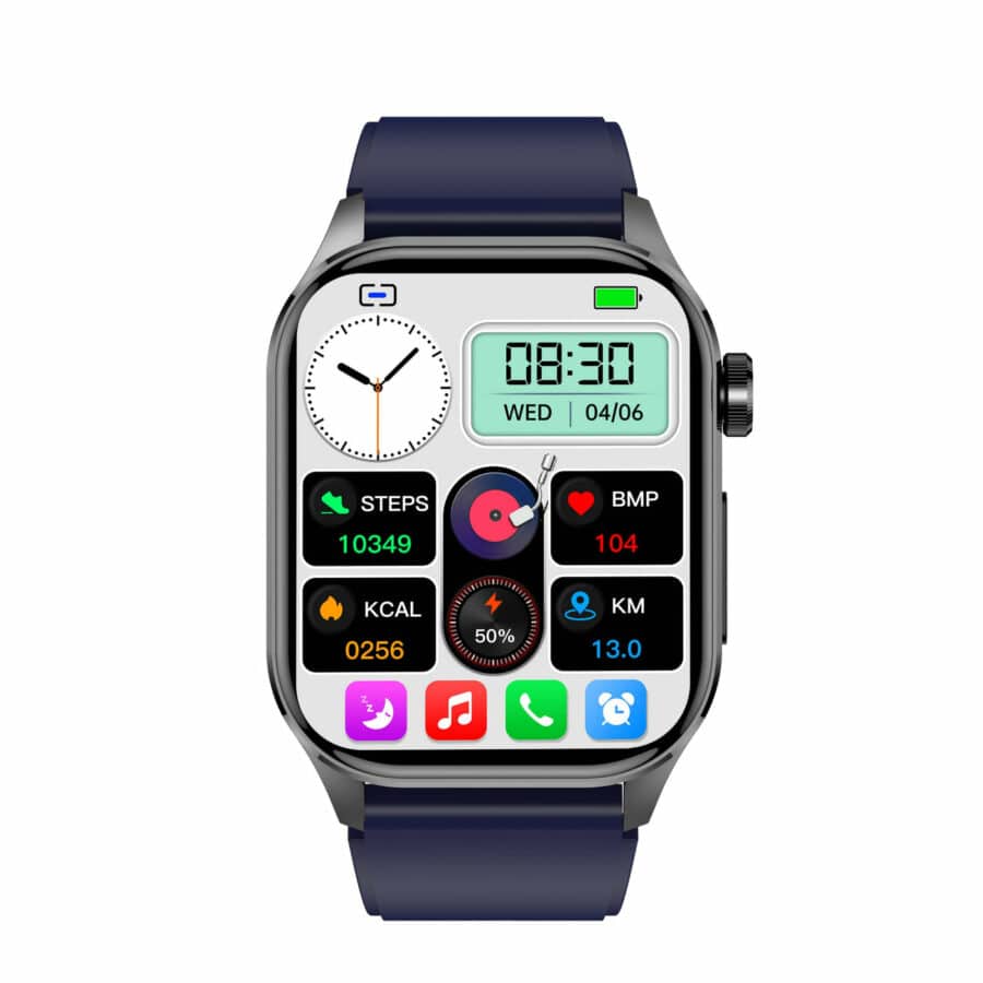 ECG Blood Sugar Blood Pressure Call Intelligent Health Management Smart Watch