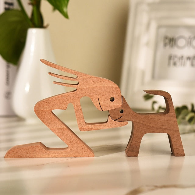 Gift For Pet Lovers - Wooden Pet Carvings