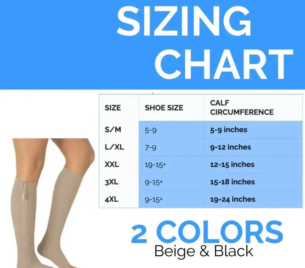 Zipper Medic - Compression Socks